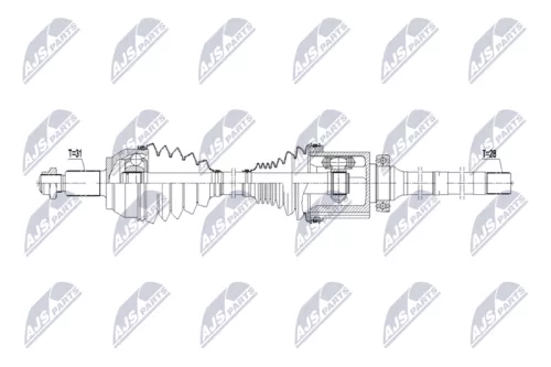 Front Right NTY Drive Shaft