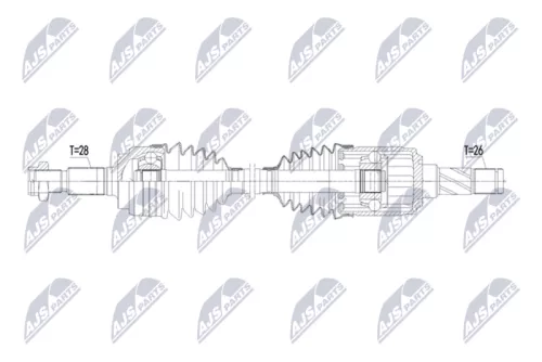 NTY NPW-LR-053 Drive Shaft
