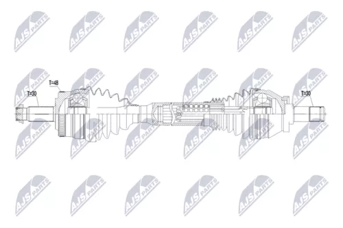 NTY NTY NPW-LR-056 NTY NPW-LR-056 Drive Shaft 