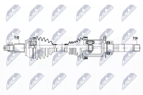 NTY NTY NPW-MA-003 NTY NPW-MA-003 Drive Shaft 