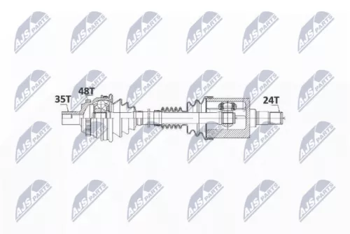 NTY NPW-ME-023 Drive Shaft