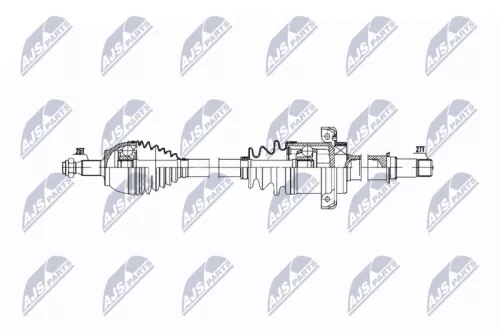 NTY NTY NPW-ME-028 NTY NPW-ME-028 Drive Shaft 