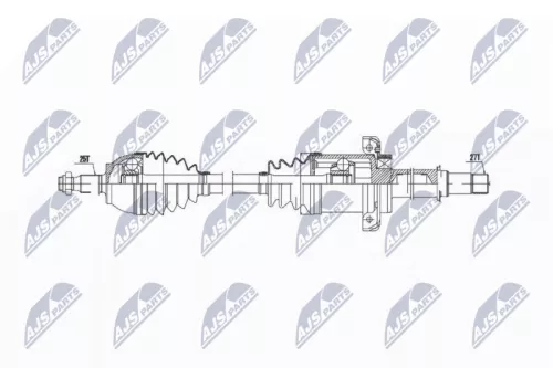 Front Right NTY Drive Shaft
