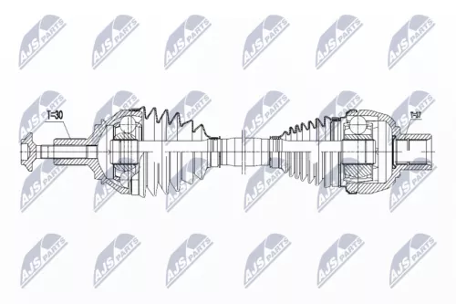 NTY NPW-ME-059 Drive Shaft