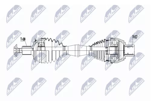 NTY NPW-ME-064 Drive Shaft