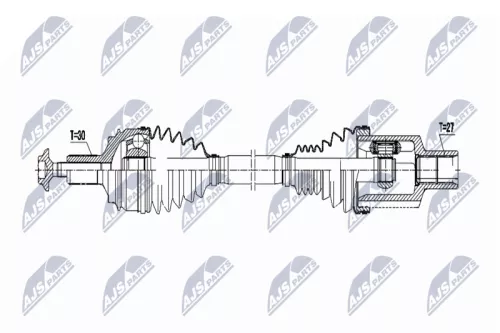 NTY NPW-ME-075 Drive Shaft