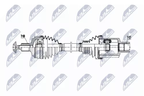 NTY NPW-ME-077 Drive Shaft