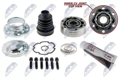 NTY NTY NPW-ME-097 both sides Front NTY Cv Joint & Boot Kit 