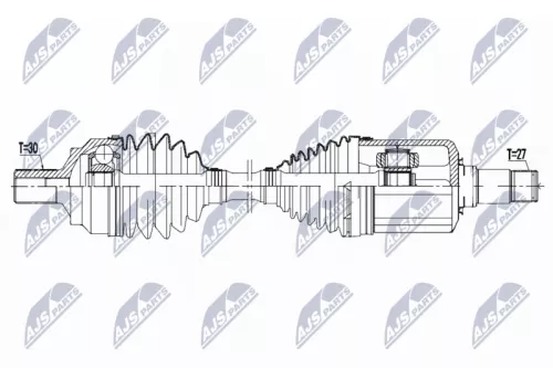 NTY NTY NPW-ME-098 NTY NPW-ME-098 Drive Shaft 