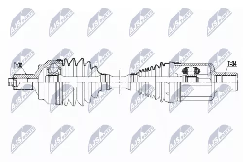 NTY NPW-ME-102 Drive Shaft