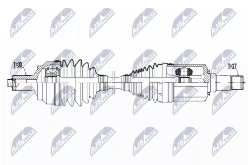 NTY NPW-ME-104 Drive Shaft