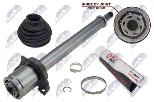 NTY NTY NPW-ME-107 Front Right NTY Cv Joint & Boot Kit 