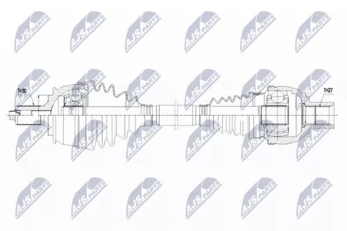 NTY NPW-ME-114 Drive Shaft