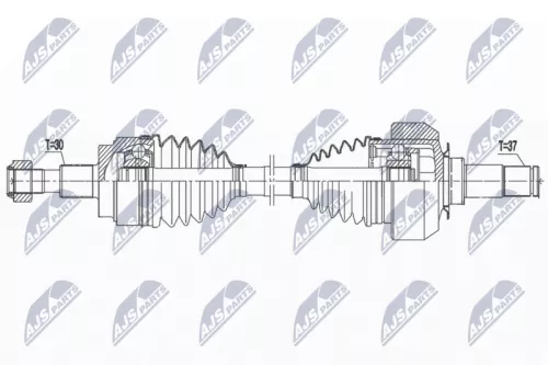 NTY NTY NPW-ME-142 NTY NPW-ME-142 Drive Shaft 