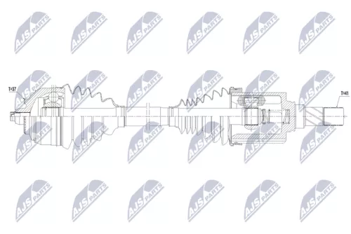 NTY NPW-ME-166 Drive Shaft