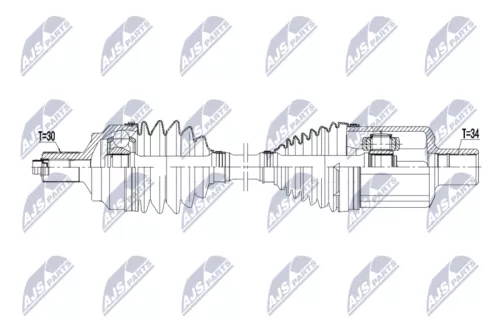 NTY NPW-ME-182 Drive Shaft