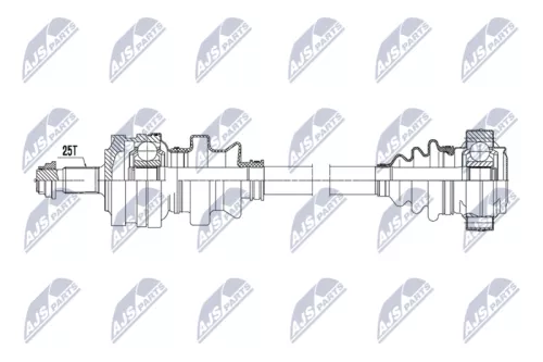 NTY NTY NPW-ME-192 NTY NPW-ME-192 Drive Shaft 