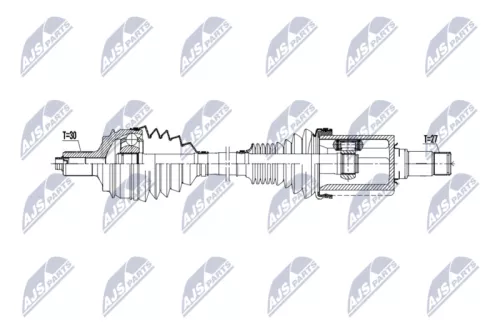 NTY NTY NPW-ME-204 NTY NPW-ME-204 Drive Shaft 