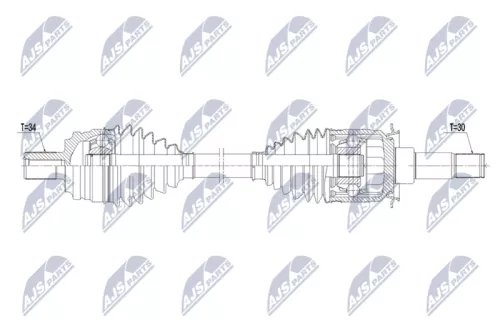 NTY NTY NPW-ME-225 NTY NPW-ME-225 Drive Shaft 