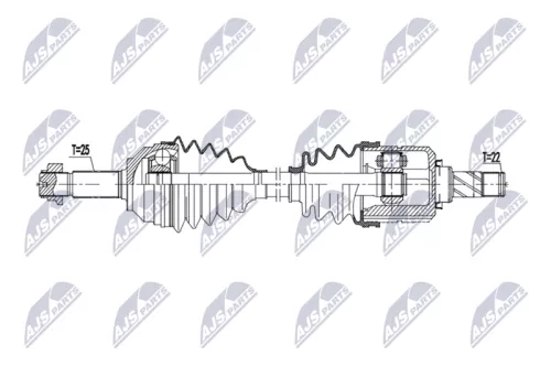 NTY NPW-MG-008 Drive Shaft