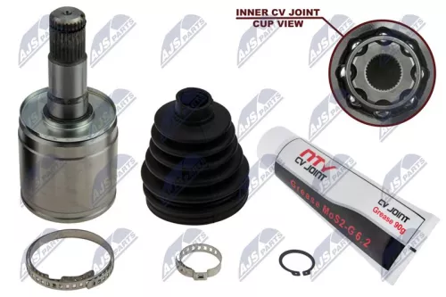 NTY NTY (NPW-MS-042) Front Right Inner Outer NTY Cv Joint & Boot Kit 