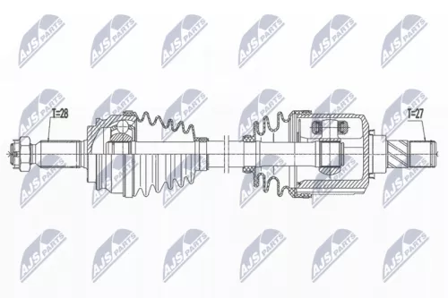 NTY NPW-MS-073 Drive Shaft