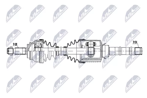 NTY NPW-MS-086 Drive Shaft