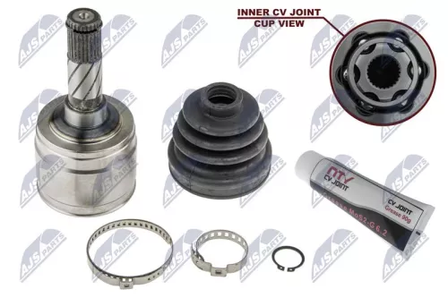 NTY NTY NPW-MZ-015 Front Left Inner NTY Cv Joint & Boot Kit 