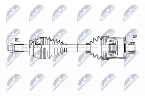 NTY NTY NPW-MZ-052 NTY NPW-MZ-052 Drive Shaft 