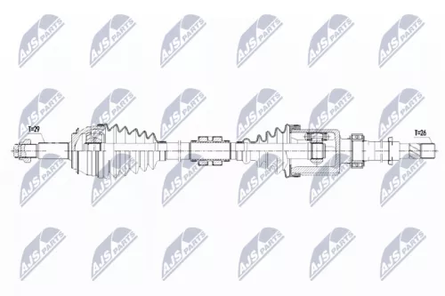 NTY NPW-NS-074 Drive Shaft