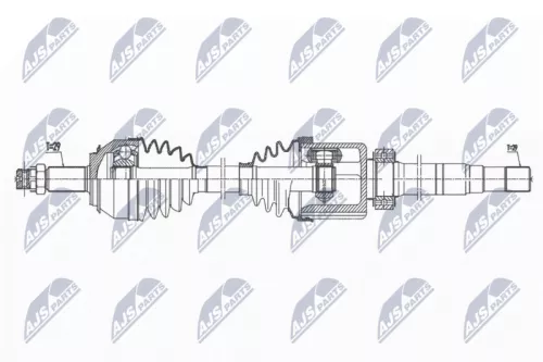 NTY NTY NPW-NS-114 NTY NPW-NS-114 Drive Shaft 
