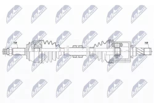 NTY NTY NPW-NS-150 NTY NPW-NS-150 Drive Shaft 