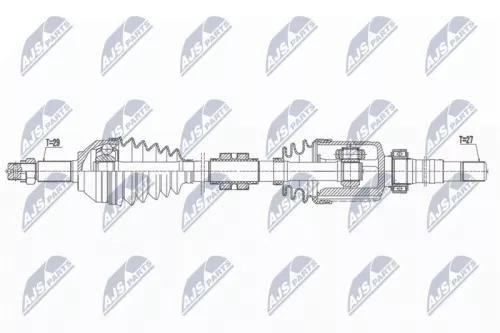 NTY NTY NPW-NS-160 NTY NPW-NS-160 Drive Shaft 