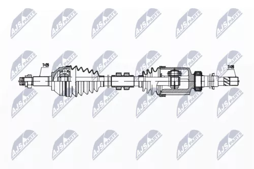 NTY NTY NPW-NS-167 NTY NPW-NS-167 Drive Shaft 