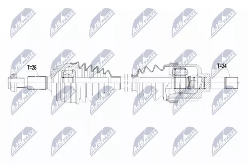 NTY NPW-PE-023 Drive Shaft
