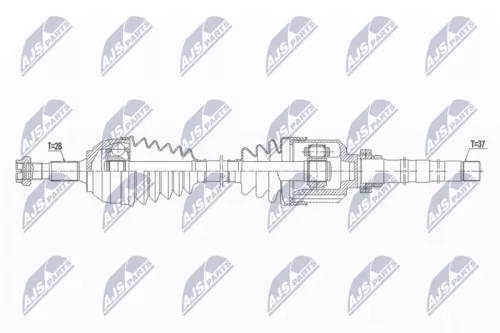 NTY NPW-PE-053 Drive Shaft