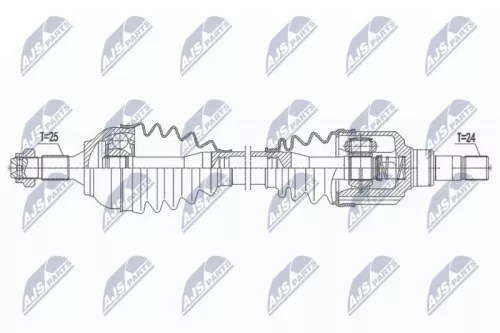 NTY NTY NPW-PE-055 NTY NPW-PE-055 Drive Shaft 