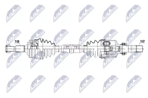 NTY NTY NPW-PE-069 NTY NPW-PE-069 Drive Shaft 