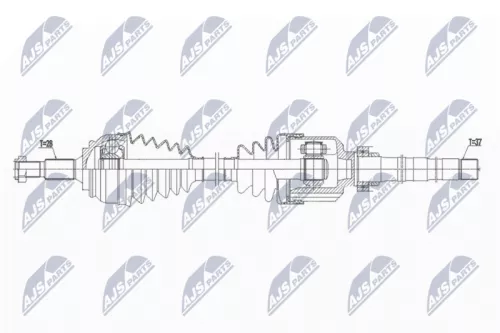 NTY NTY NPW-PE-071 NTY NPW-PE-071 Drive Shaft 