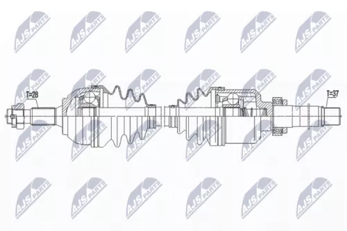 NTY NTY NPW-PE-091 NTY NPW-PE-091 Drive Shaft 