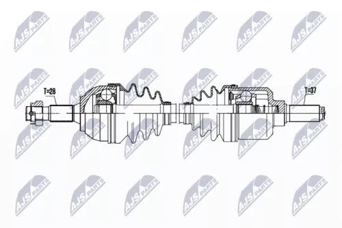 NTY NTY NPW-PE-093 NTY NPW-PE-093 Drive Shaft 