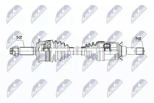 NTY NPW-PE-105 Drive Shaft