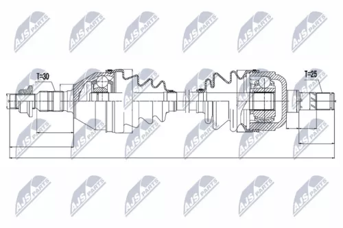 NTY NPW-PL-035 Drive Shaft