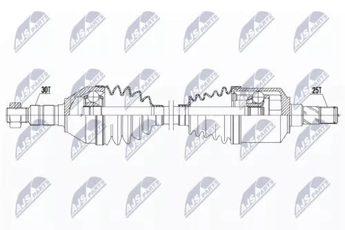NTY NPW-PL-042 Drive Shaft
