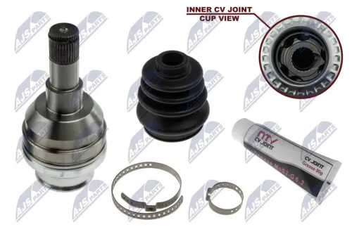 NTY NTY NPW-PL-052 Rear Left Rear Right NTY Cv Joint & Boot Kit 