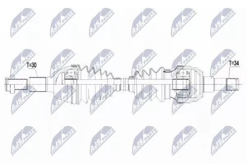 NTY NPW-PL-085 Drive Shaft