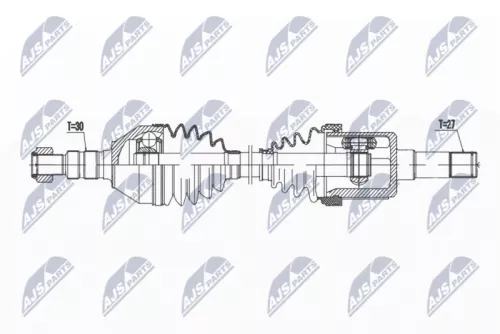 NTY NTY NPW-PL-143 NTY NPW-PL-143 Drive Shaft 