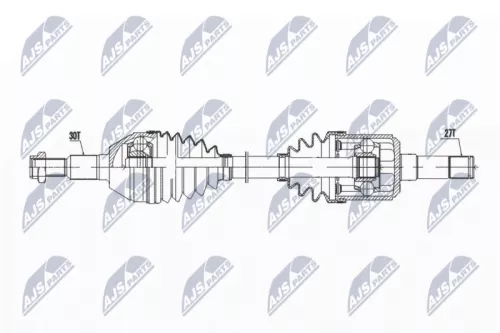NTY NTY NPW-PL-145 NTY NPW-PL-145 Drive Shaft 