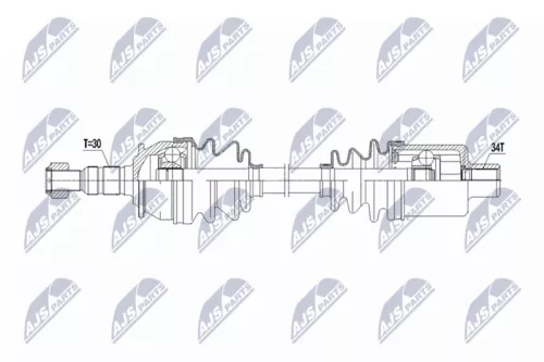 NTY NPW-PL-150 Drive Shaft