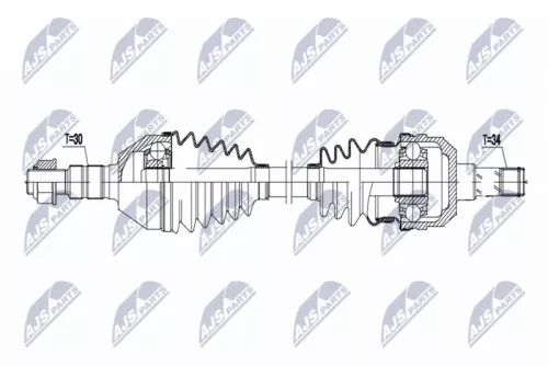 NTY NPW-PL-164 Drive Shaft